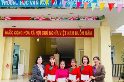 Trường mầm non Đức Hòa tham gia hội thi giáo viên dạy giỏicấp huyện năm học 2024-2025